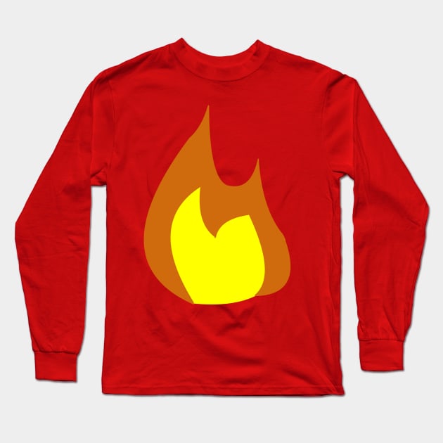 Flame Long Sleeve T-Shirt by JacCal Brothers